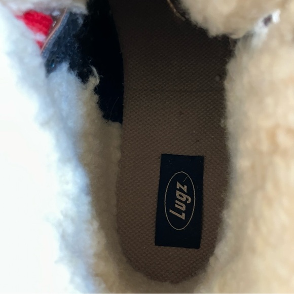 NWT Lugz Grotto Fleece Lined Slip Resistant Brown Work Boots 9.5 - Picture 10 of 11